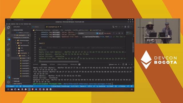 Experiments with EthereumJS | Devcon Bogotá смотреть онлайн