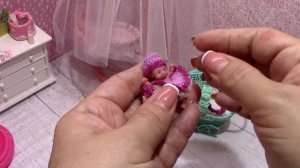 Unboxing a very small mini reborn doll | Распаковка очень маленькой куклы мини реборн