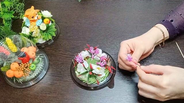 ?Новогодняя композиция в куполе, с тигрёнком из мыла?МК?Мыловарение? смотреть онлайн