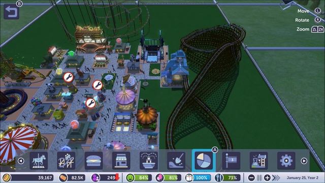 RollerCoaster Tycoon Adventures Gameplay ? Switch смотреть онлайн