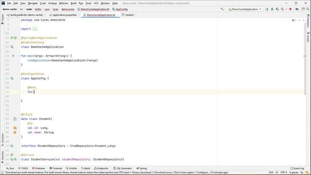 Spring cache | Caffeine | Kotlin смотреть онлайн
