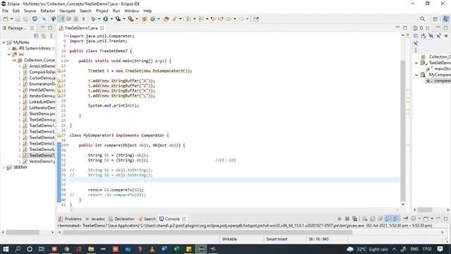 TreeSet Example 7| Java Collection Concept | Core JAVA Basic Concepts смотреть онлайн