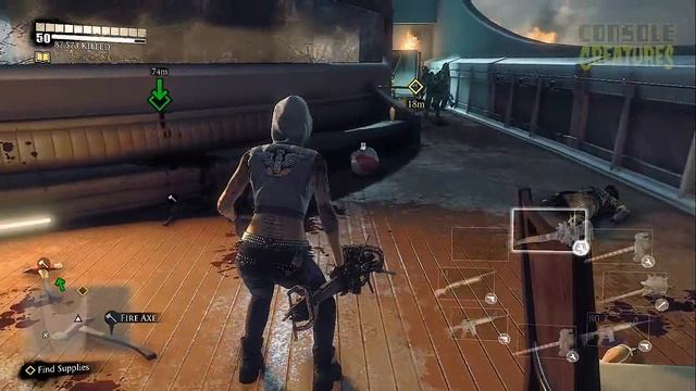 Dead Rising 3 Fallen Angel New Weapons, Finishers Gameplay смотреть онлайн