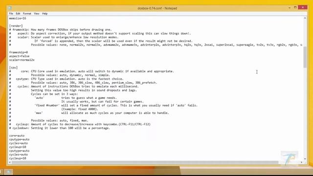 How to play DOS games / run DOS programs on Windows 8 OS (32-bit & 64-bit) смотреть онлайн