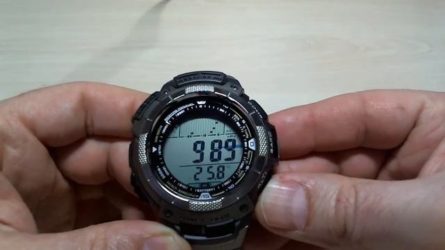 Casio Pathfinder PAW1100T 7VCS review смотреть онлайн