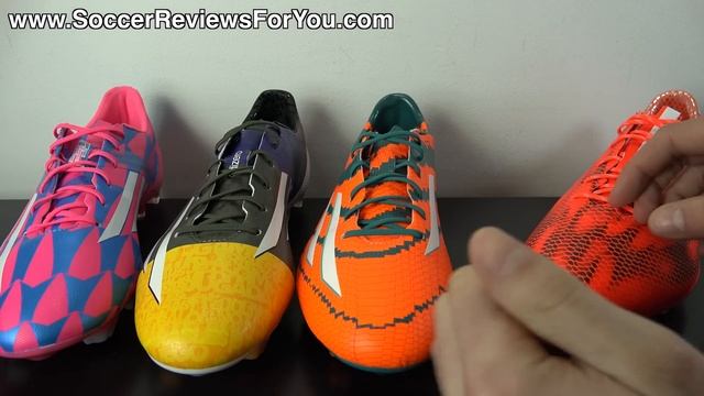 Adidas F50 Adizero 2015 VS F50 Adizero 2014 - Comparison + On Feet