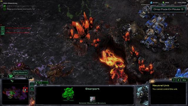 Starcraft 2 Wings Of Liberty : The Gates Of Hell смотреть онлайн