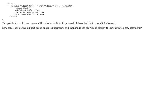 Wordpress: Get new Wordpress slug from old wordpress slug смотреть онлайн