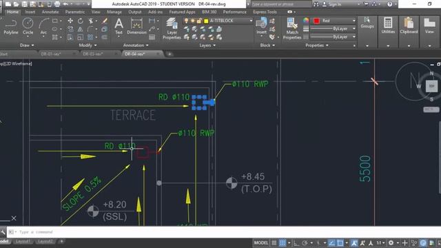 Plumbing Drafting Course Part -7 (MEP AutoCad 2019) Drainage System смотреть онлайн