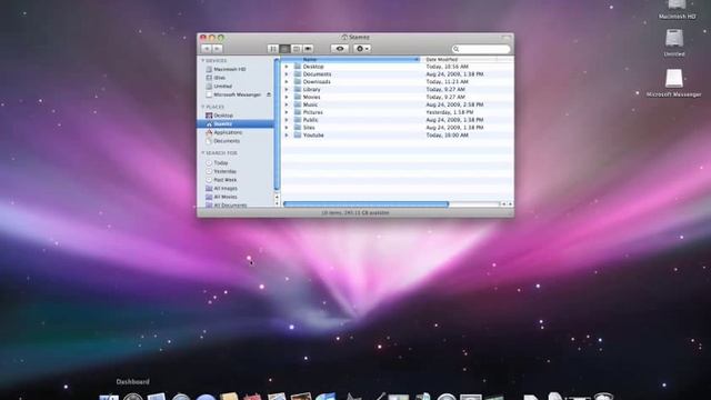 Windows Live Messenger On Mac OS X смотреть онлайн