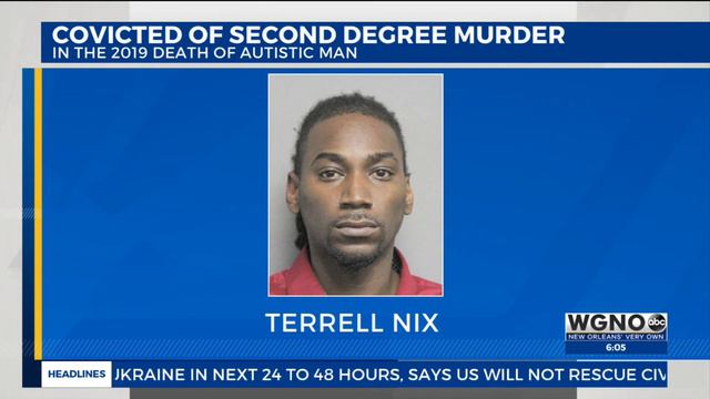 Terrell Nix guilty of killing an autistic, intellectually disabled man смотреть онлайн