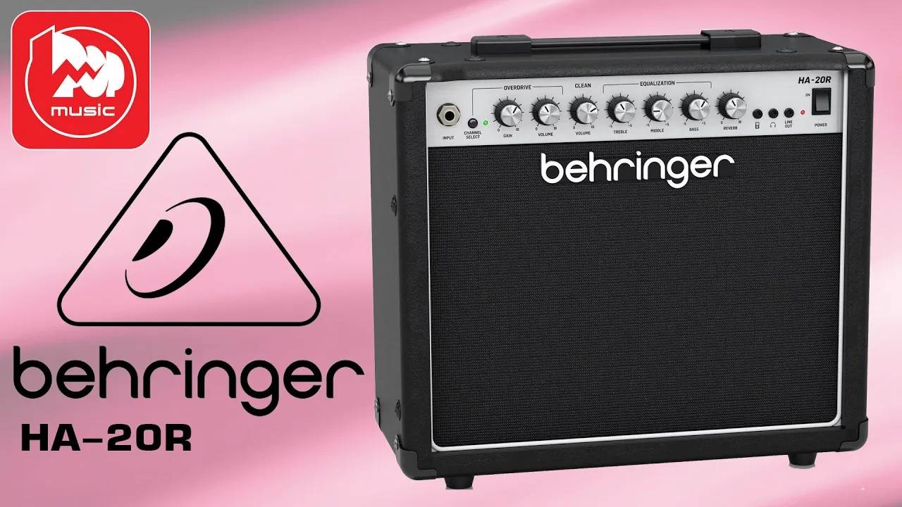 Гитарный комбо BEHRINGER HA-20R смотреть онлайн