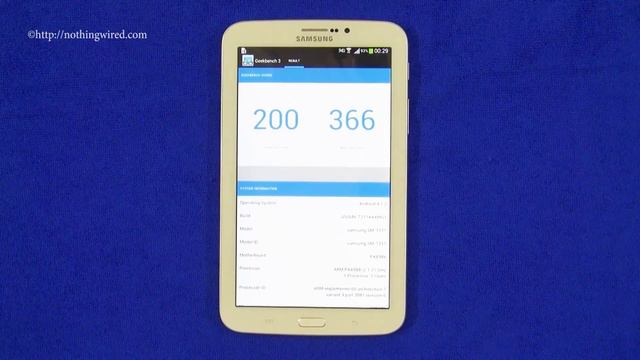 Samsung Galaxy Tab 3 7.0 aka 7-inch Benchmark Review смотреть онлайн