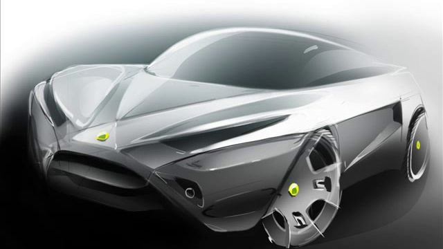 Car Design Sketch - Lotus смотреть онлайн