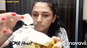 @vlog Marta Riva/Mukbank/ASMR  Crunch 💣