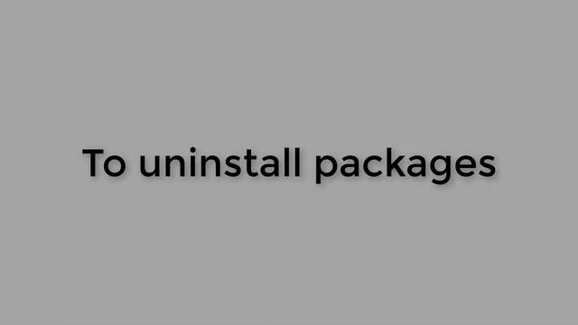 RaspberryPi: #4 How to Install and Uninstall packages смотреть онлайн