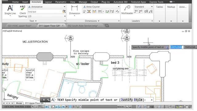 AutoCAD 2014 Anotaciones del dibujo смотреть онлайн