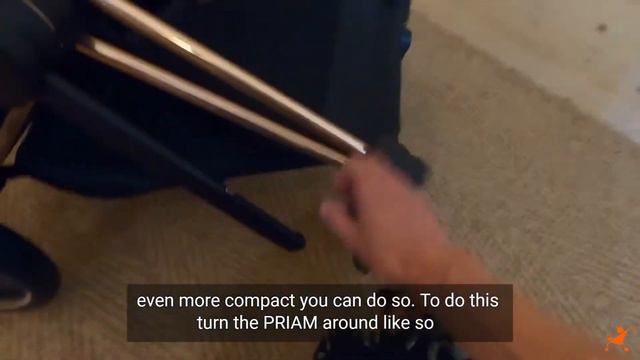 How To Fold The CYBEX PRIAM Pushchair | BuggyBaby Reviews смотреть онлайн