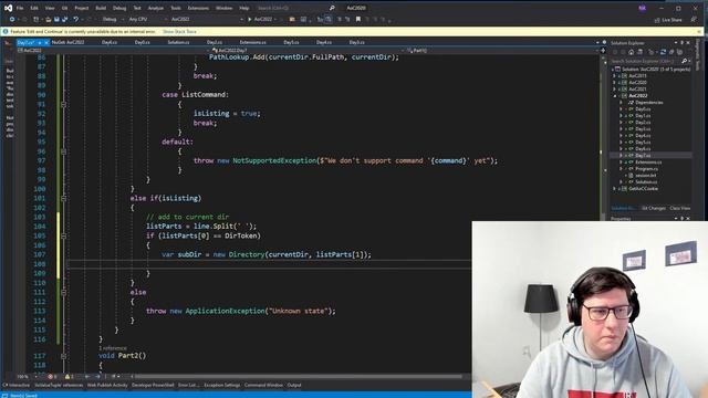 Advent of Code 2022 - Day 7 - No Space Left On Device смотреть онлайн