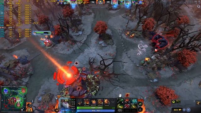dota 2 I5 12400f + RTX 4060 смотреть онлайн