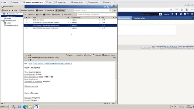 18 - Notification Mail GLPI смотреть онлайн
