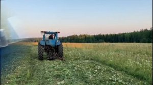 Купил трактор МТЗ-50. Косим траву!