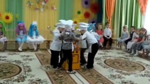 Танец поварят средняя группа