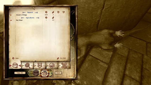 Elder Scrolls IV: Oblivion - I found the Amulet of Kings on a rat in the Imperial Sewers смотреть онлайн