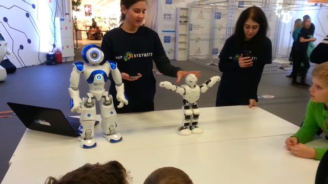 Выставка Мир Будущего Мега Новосибирск Роботы смотреть онлайн
