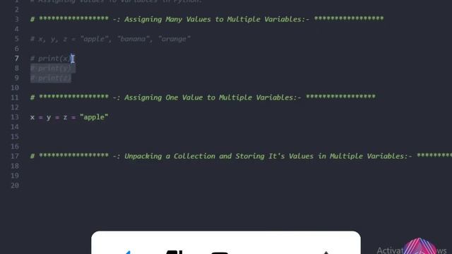 variable declaration in python 3 | How to declare variables in python смотреть онлайн
