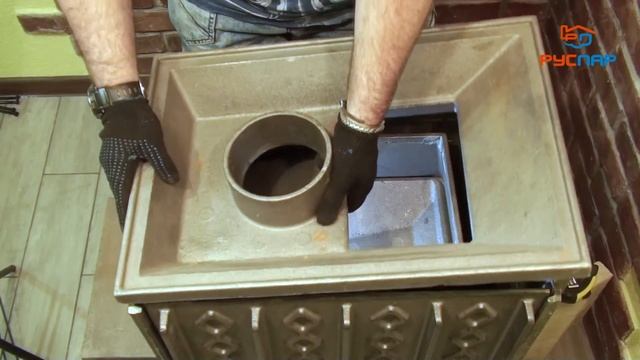 Банная печь Сварожич. Чугунная Жар-птица. смотреть онлайн