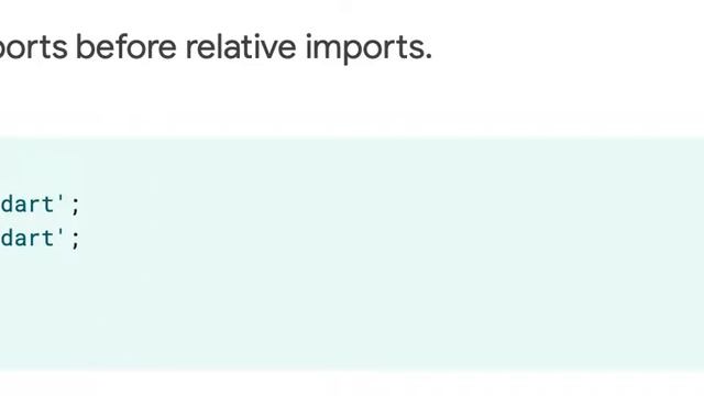 effective dart package imports смотреть онлайн