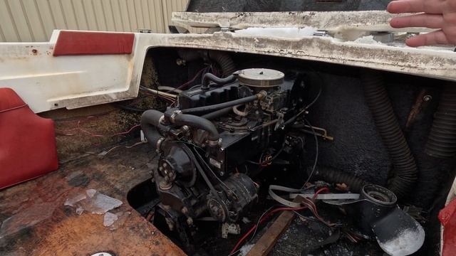 1980 StarCraft rescue Mercruiser 120 hp almost 300 miles to get it home смотреть онлайн