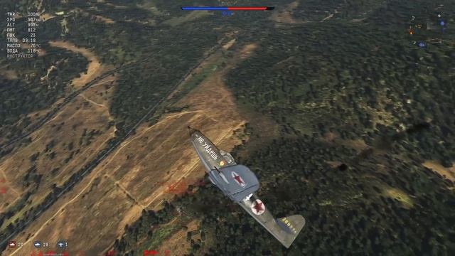 P-63A-5 Kingcobra | Прем за СССР | War Thunder смотреть онлайн