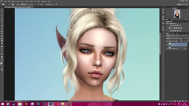 Обработка скриншота The Sims 4 смотреть онлайн