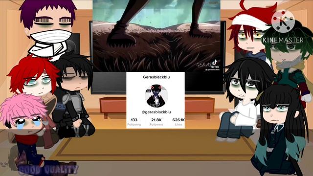 My Favorite Anime Characters React to Eachother || Attack on Titan || 6/?? смотреть онлайн
