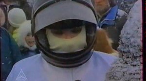 Гонки на снегоходах "Буран" в Нарьян-Маре 1998 год ТРК "Заполярье".