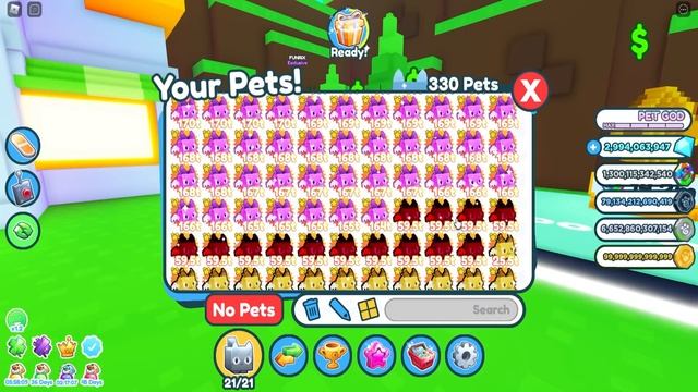 ЧТО ВЫПАДЕТ НА 1 ТРИЛЛИОН И 600 МИЛЛИАРДОВ ИЗ RAINBOW PIXEL EGGS В PET SIMULATOR X ROBLOX смотреть онлайн