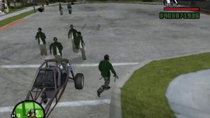 Как нанять свою банду в GTA San Andreas