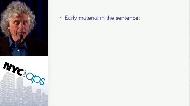 Steven Pinker: The Sense of Style смотреть онлайн