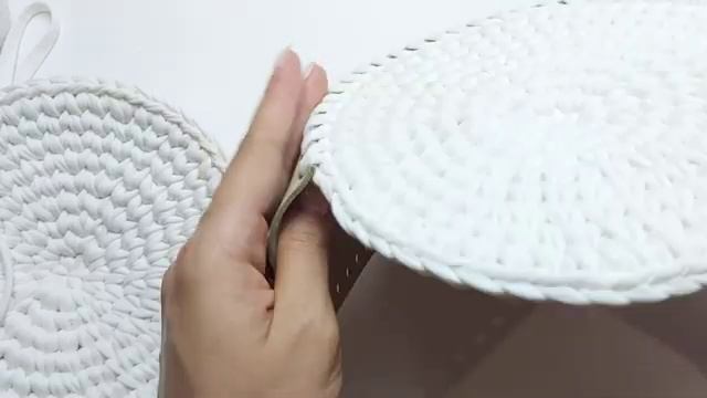 Мастер класс Сумка кроссбоди с кожаной фурнитурой/Crochet crossbody bag video tutorial смотреть онлайн