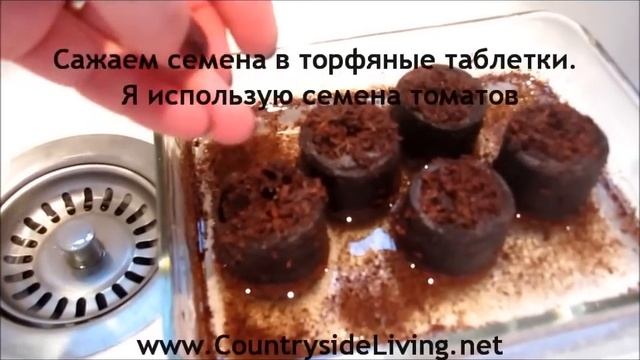Торфяные таблетки. Для рассады. Как пользоваться смотреть онлайн