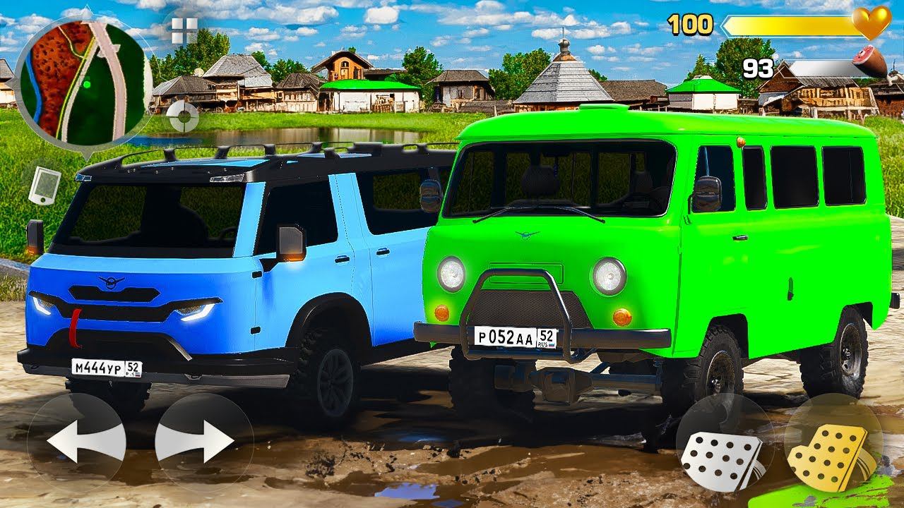 СТАРАЯ УАЗ БУХАНКА ПРОТИВ НОВОЙ УАЗ БУХАНКА НА БЕЗДОРОЖЬЕ! ТЕСТ ДРАЙВ ПО ГРЯЗИ С РАЙЛЮХОЙ HASSLE смотреть онлайн