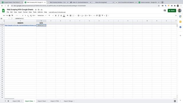 Web Scraping With Google Sheets: No-Code Tutorial смотреть онлайн