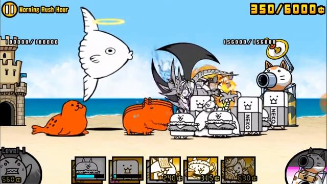 The Battle Cats - Morning Rush Hour [No Power Ups] 4-Star Rules смотреть онлайн