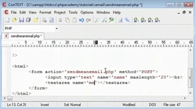 Sending Email in PHP Tutorial - Part 1 [Hindi] смотреть онлайн