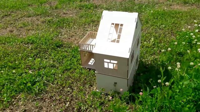 Кукольный домик. Фанера 4 мм . смотреть онлайн