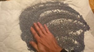 Литьё Дроби. Устройство обкатки дроби. Смотреть до финала! Литье дроби из 0,7мм. Первый опыт.