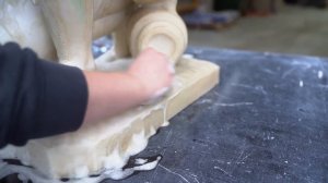 Очищаем МРАМОР от загрязнений на примере античной статуи #мрамор #marble