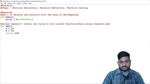 Module14 - How to define and call a function in Python | what is "def" keyword in Python смотреть онлайн